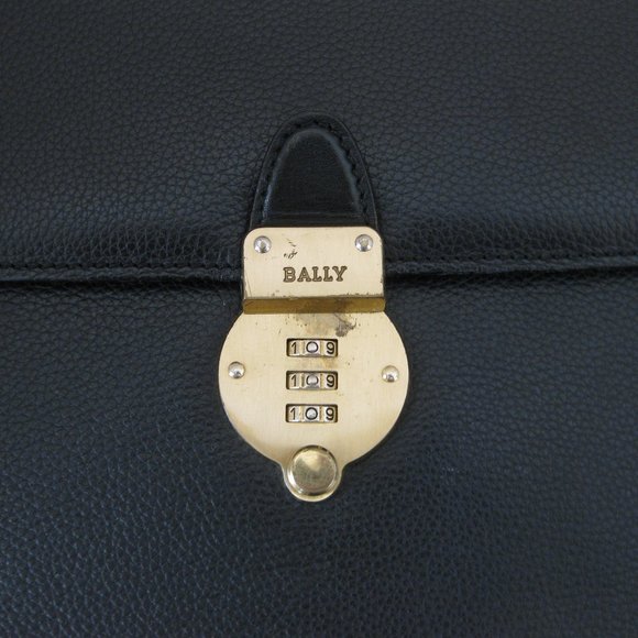 Bally Bags Authentic Bally Bags L Mens Classic Briefcase Genuine